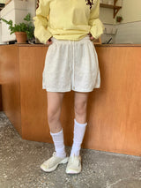 Air Circulator Cotton Easy Sweat Shorts (3c)