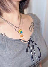 トリッピーマッシュルームネックレス.07 (8color)