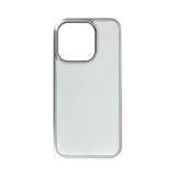 [MADE] VANILA PHONE CASE (epoxy silver bumper)