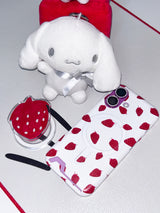 STRAWBERRY MAGSAFE HARD CARD CASE (MATTE)