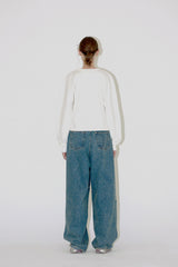 SLEEVE SILHOUETTE VOLUME TEE