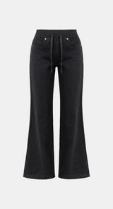 [LONG/SHORT] Noel Banding Slim Bootcut Pants