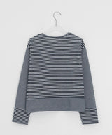 Hillmon Stripe Round Long Sleeve Tee