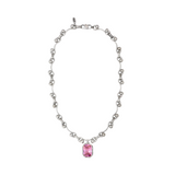 ミスティックウェーブジュエルネックレス [pink]