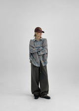 [MADE] Peto cut cotton banding pants