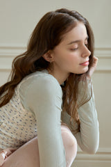 MELLOW FLOWER LACE TOP