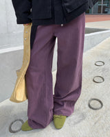 [ORIGINAL] Cran Straight Cotton Washed Pants