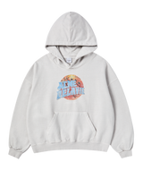 25FW BASKET BALL PIGMENT WIDE HOODIE LIGHT GRAY
