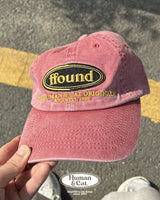 Fファウンドサンフェードウォッシュビンテージボールキャップ / DYED RED