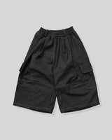 Circular Belt Stitch Cargo Bermuda