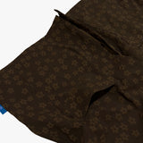 flower robe cardigan_brown