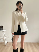 Twill Glass Round Jacket