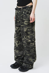 Yie Camo Cargo Pants