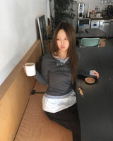 Layered button T