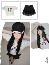 アイラブヴィンテージ半袖ニット Tシャツ