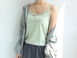 Dawn Star button sleeveless