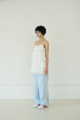 POPPY TWEED PANTS (BLUE)