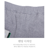 BERMUDA PLEATS WIDE SWEAT SHORTS_GRAY