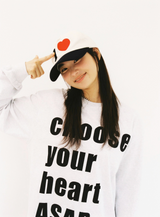 I LOVE WEBHOUSE CAP - Cream/Navy