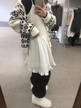 Pudding Nordic Half-Neck Zip-Up (2color)