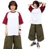 ベーシックラグランショートスリーブTシャツ
