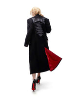 DKILLUMINATE フィッティドロングウールコート