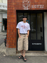 Whatever レタリングショートスリーブTシャツ