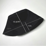 Minimal short brim bucket hat