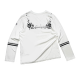 SAILOR COLLAR PRINTING T-SHIRT OFF WHITE
