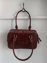 Alligator plum bag