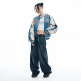 Washed Crop Scajan - BLUE