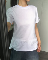 ボンテフリルショートスリーブTシャツ