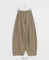 [unisex] ハビンジバルーンストリングコットンバンドパンツ