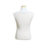 (Set/2color) Ditsy Flower Lace Layered Sleeveless Top
