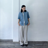 Relaxed Check Short Sleeve Shirt