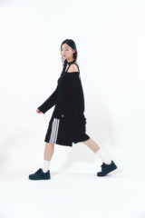 バミューダレースパンツ ブラック