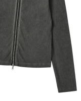 26SS WOMAN ウォッシュドリップフーディージップアップ
