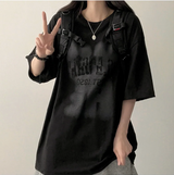 E-TION Box fit short-sleeved T-shirt