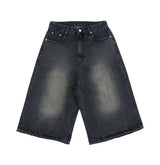 ブリムデニムバミューダパンツ (2 Colors)
