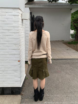 ブークルダメージルーズニット (2C)