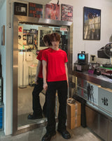 オール デイ クロップ ショート スリーブ Tシャツ