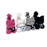 Myomyo cat keyring_magenta