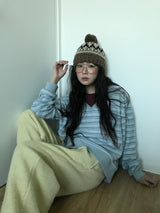 Jacquard Winter Jogger Pants (2color)