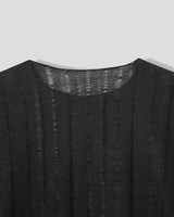 River see-through knit