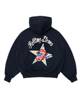 DCxRS アメリカントングジップアップフーディー Navy