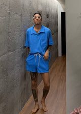Waffle Collar T-Shirt 3COLOR