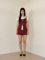 SHELL CAP SLEEVE T (WHITE)