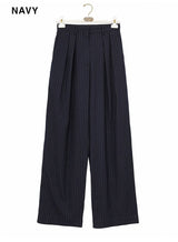PAPERMOON PIN STRIPE PLEATE TROUSER