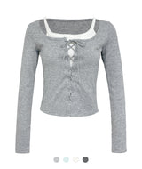 Paler Layered Eyelet T-shirt