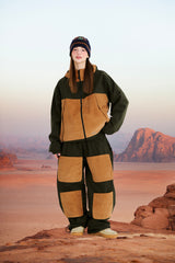 MMM HF WINDBREAKER HOODED JACKET DEEP KHAKI / CORDUROY BROWN